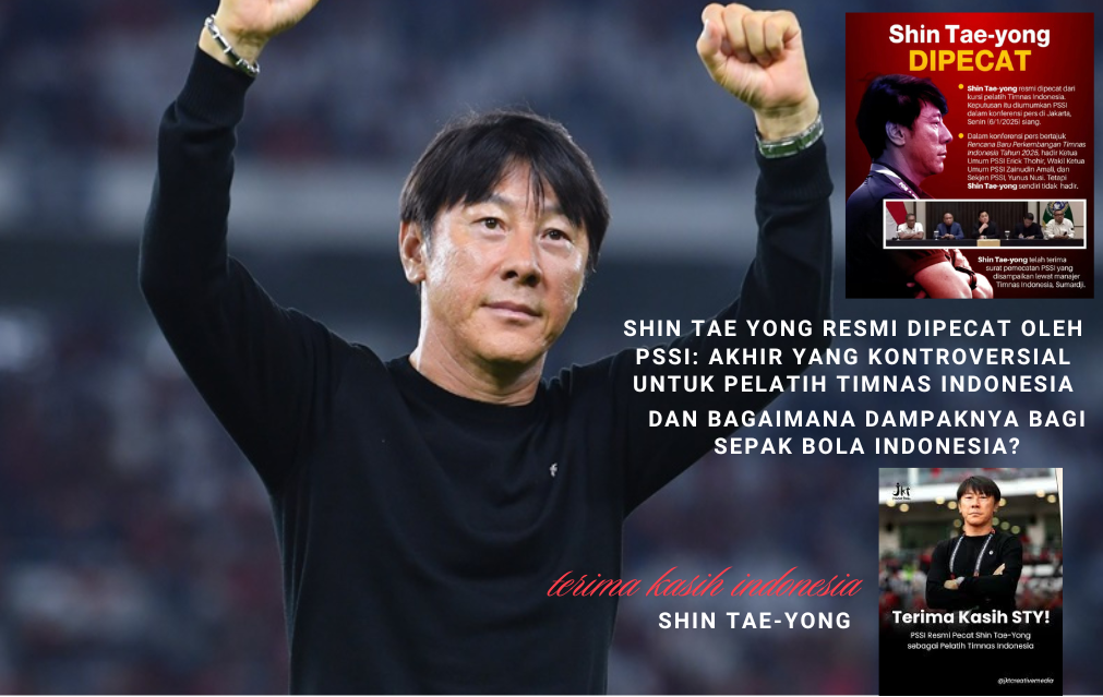 Shin Tae Yong Dipecat PSSI Indonesia!